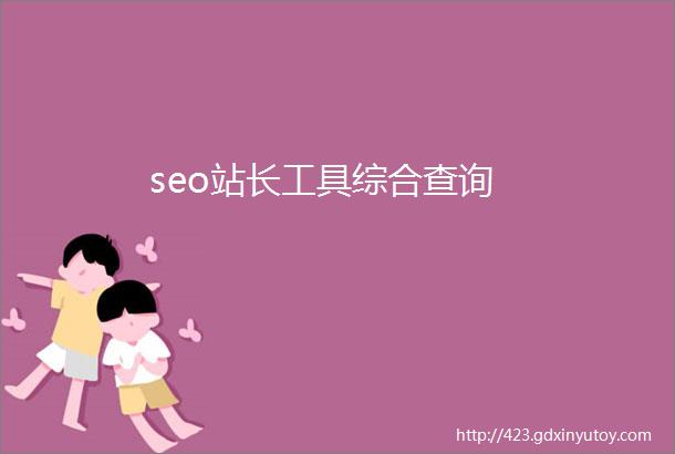 seo站长工具综合查询